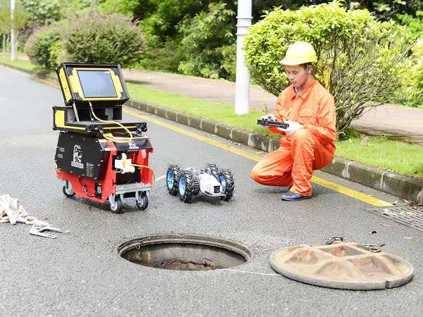 江州管道机器人检测